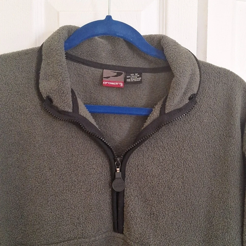 Prospiric Olive Green Fleece Pullover